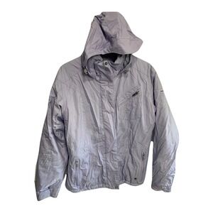Women's Columbia Vertex Jacket Coat Lilac Purple Hooded Full Zip Pockets Size L